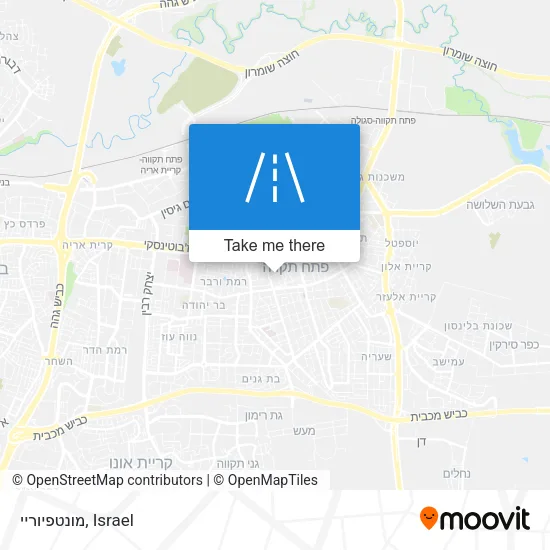 Карта מונטפיוריי