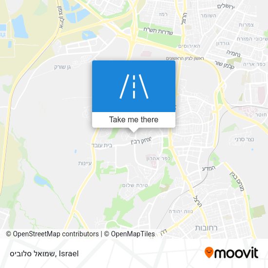 שמואל סלוביס map
