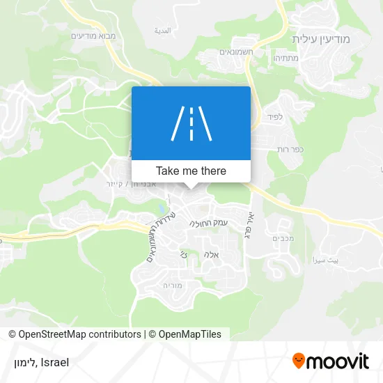 Карта לימון