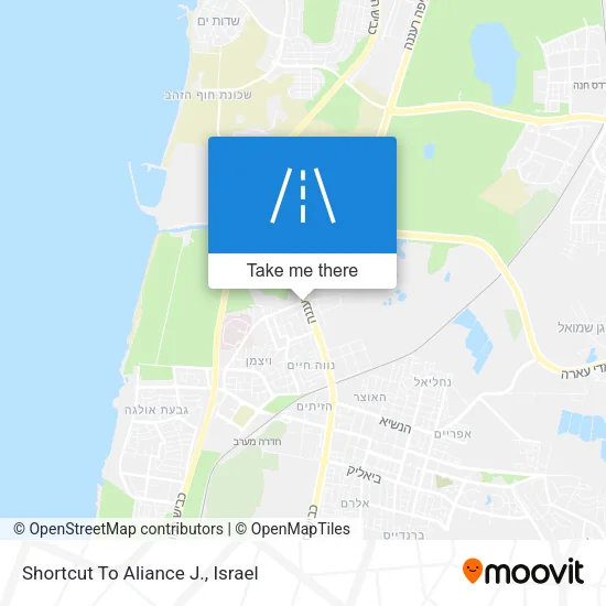 Shortcut To Aliance J. map