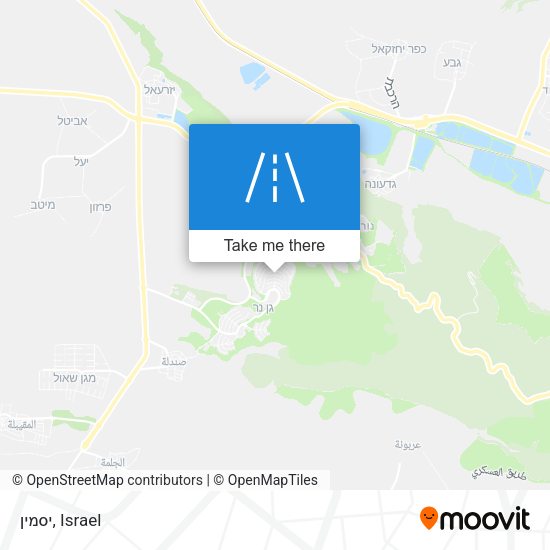 יסמין map