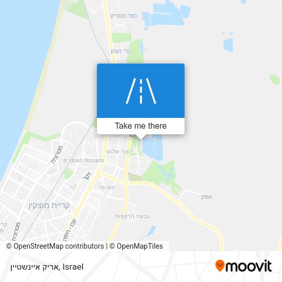 אריק איינשטיין map
