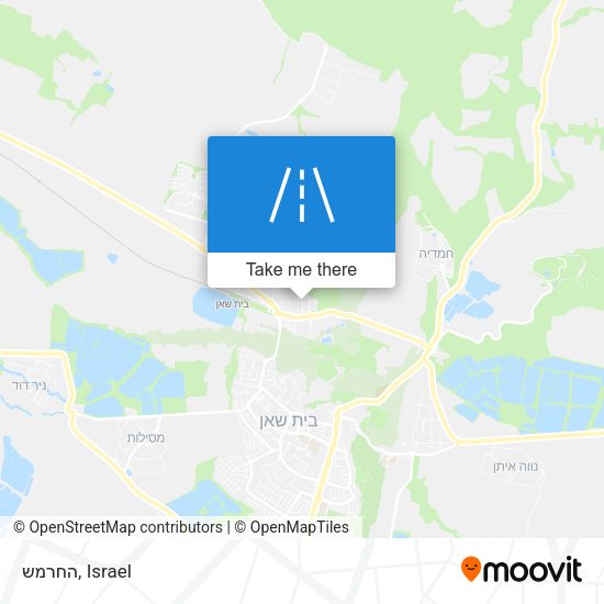 החרמש map