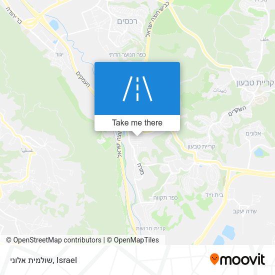 שולמית אלוני map