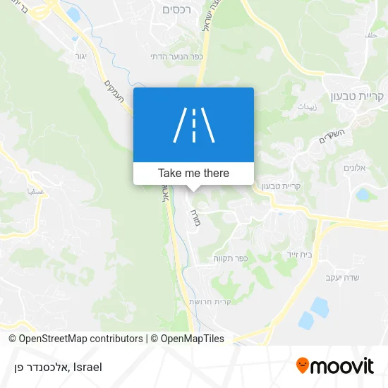 Карта אלכסנדר פן