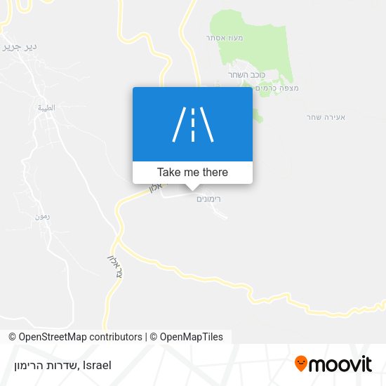 Карта שדרות הרימון