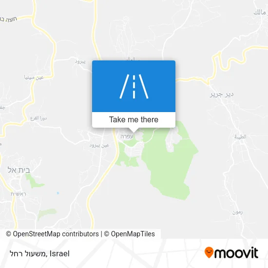 Карта משעול רחל