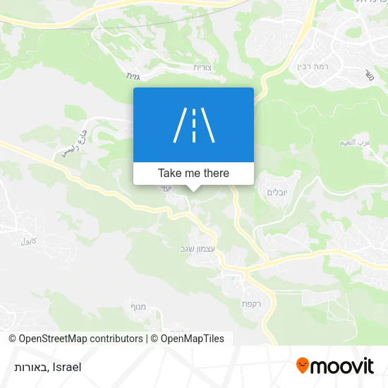 Карта באורות