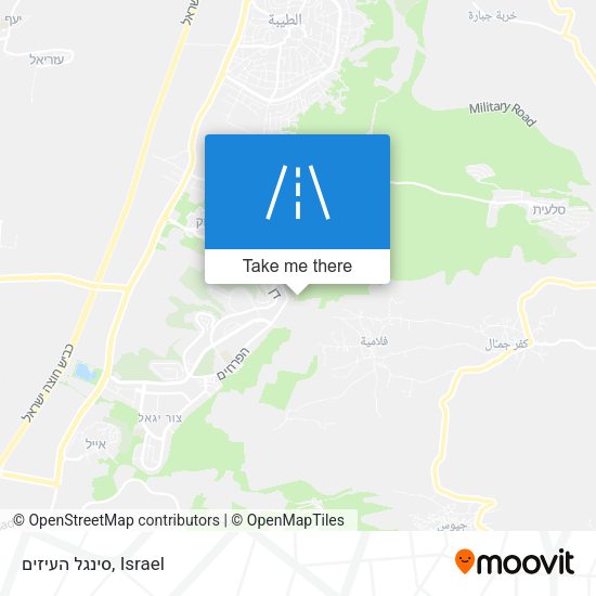 סינגל העיזים map