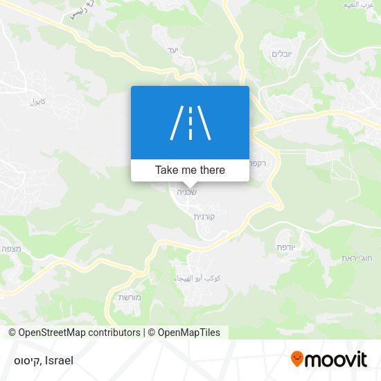 קיסוס map