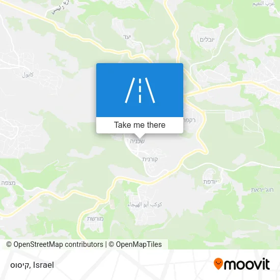 Карта קיסוס