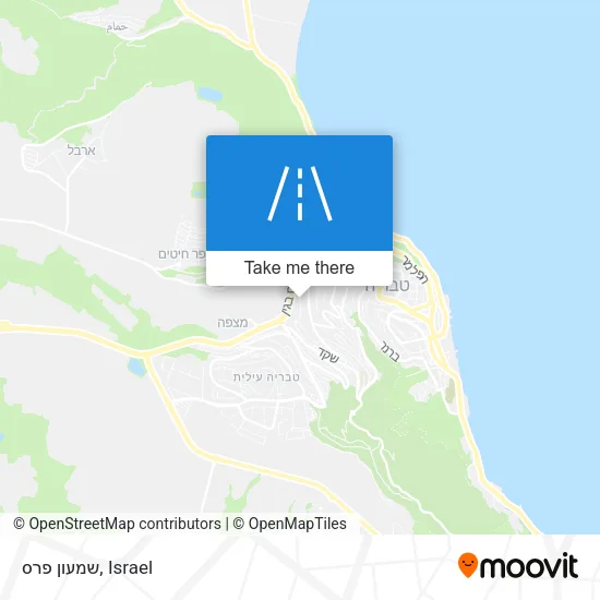 Карта שמעון פרס