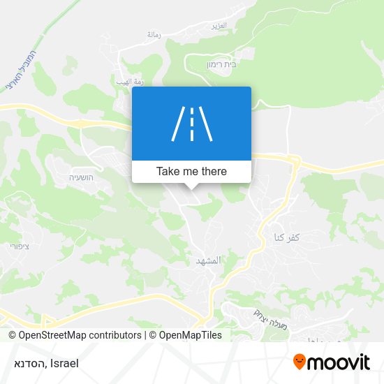 הסדנא map