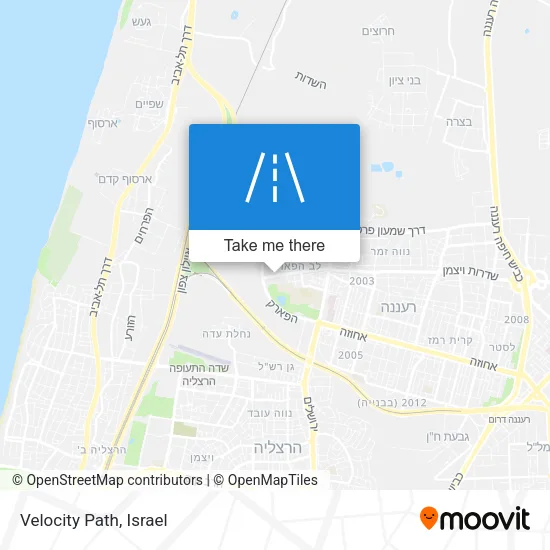 Карта Velocity Path