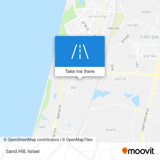 Sand Hill map