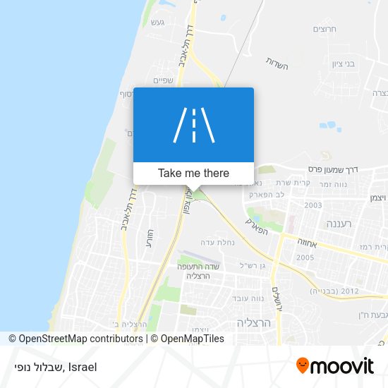 שבלול נופי map