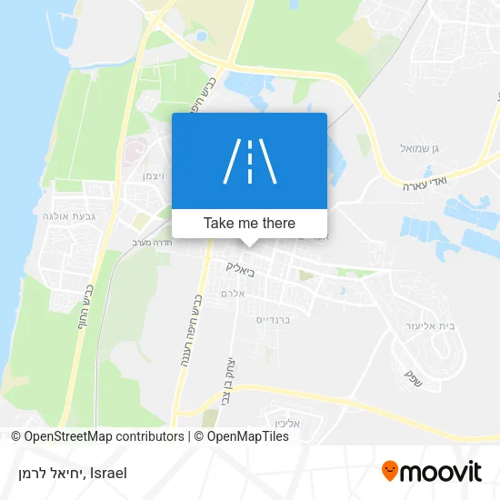 Карта יחיאל לרמן