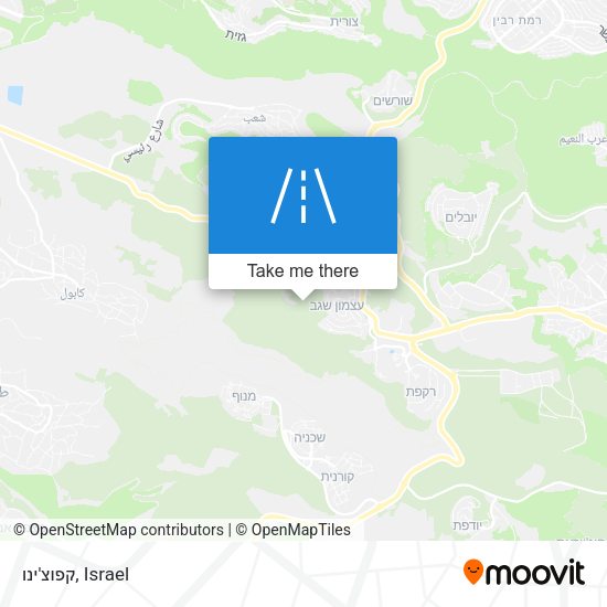 קפוצ'ינו map