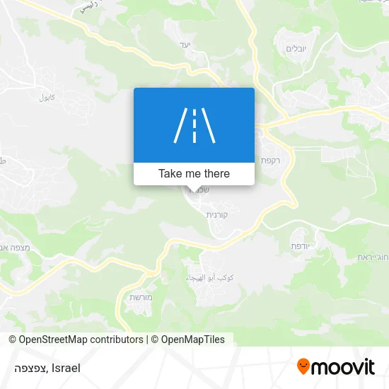 Карта צפצפה