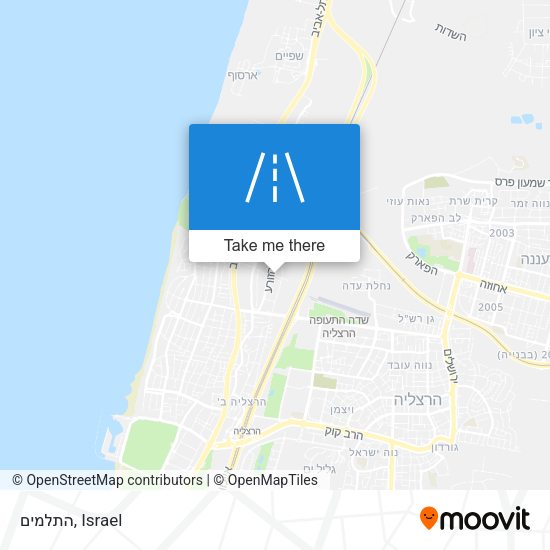 התלמים map
