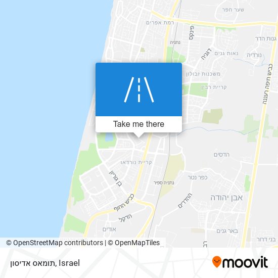 תומאס אדיסון map