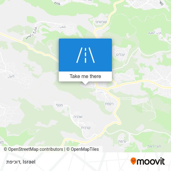 דוכיפת map