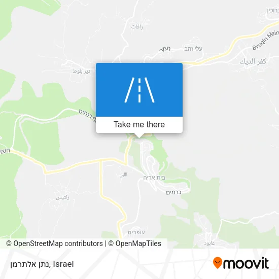 Карта נתן אלתרמן