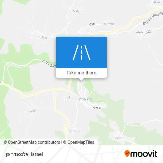 Карта אלכסנדר פן