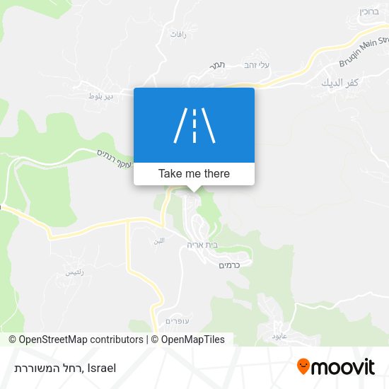 רחל המשוררת map