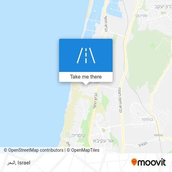 Карта البحر