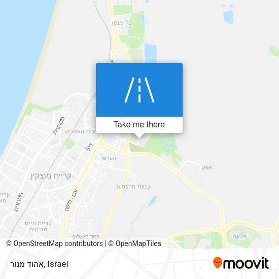 Карта אהוד מנור