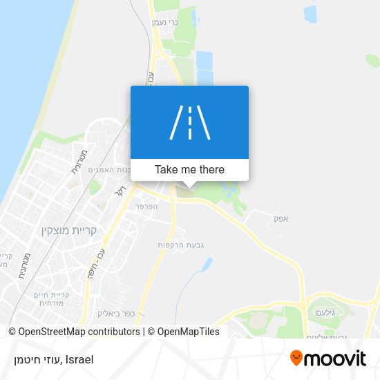 עוזי חיטמן map
