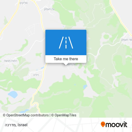 מדרכה map