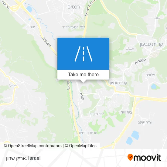 Карта אריק שרון