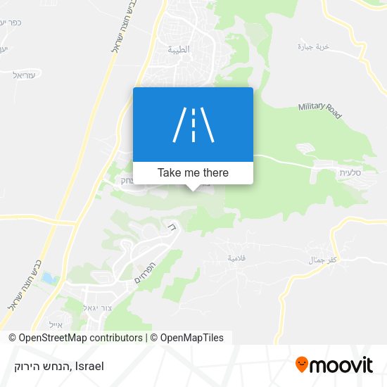 הנחש הירוק map