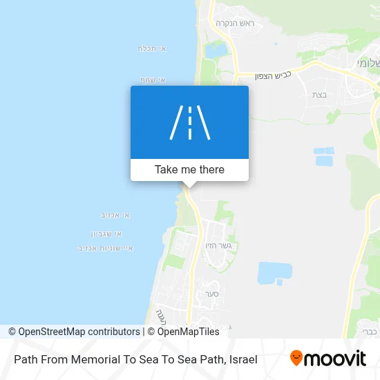 Path From Memorial To Sea To Sea Path map