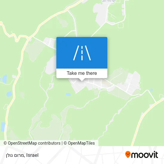 Карта מרום גולן