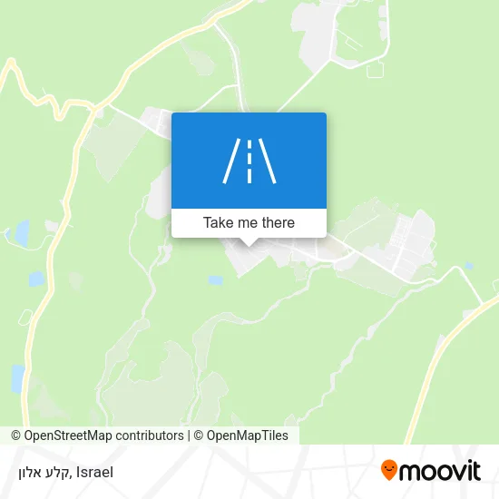Карта קלע אלון