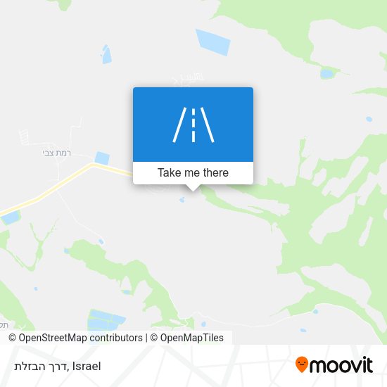 דרך הבזלת map