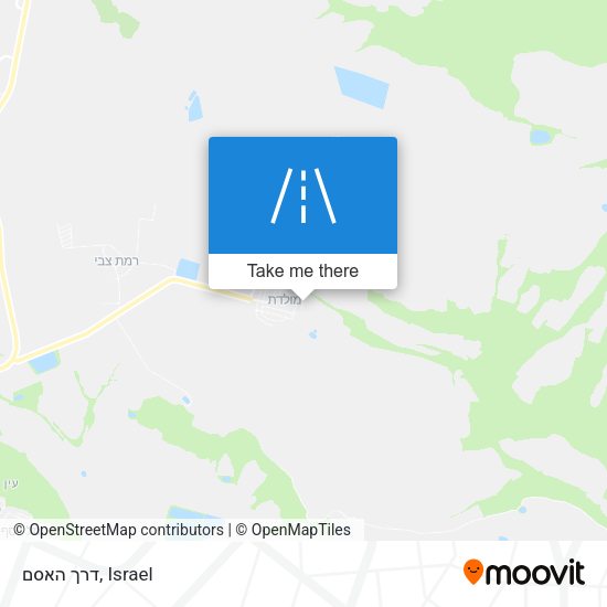 דרך האסם map
