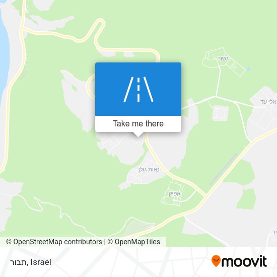 Карта תבור