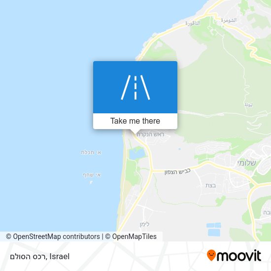 רכס הסולם map
