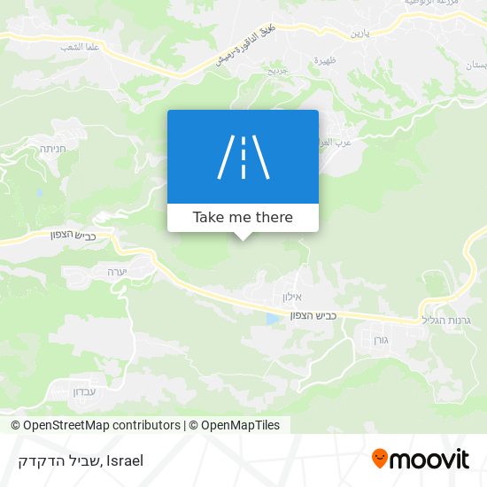 שביל הדקדק map