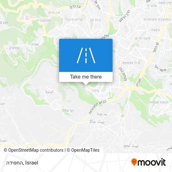 Карта החסידה
