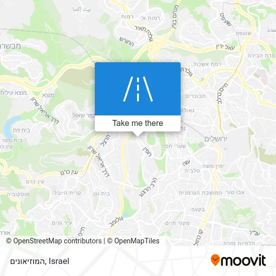 Карта המוזיאונים