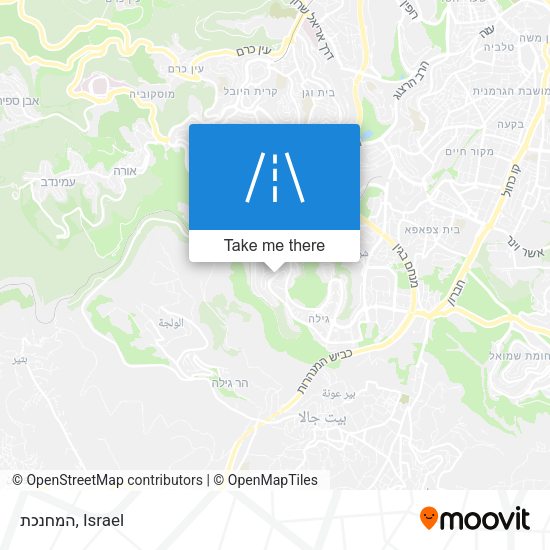 המחנכת map
