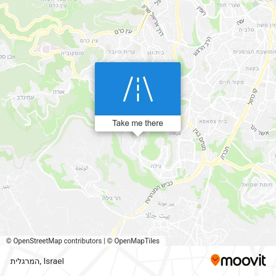 Карта המרגלית