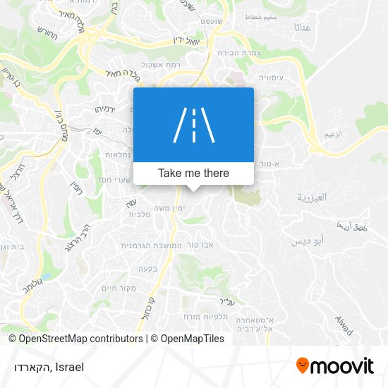 הקארדו map