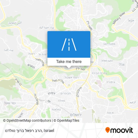 הרב רפאל ברוך טולדנו map