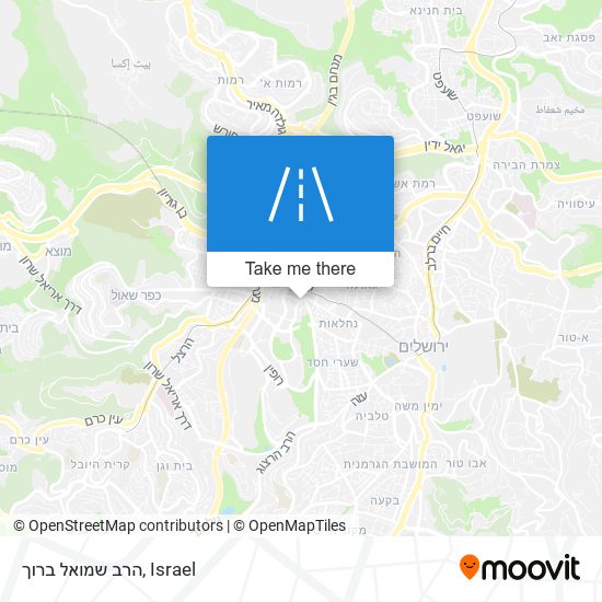 הרב שמואל ברוך map